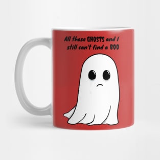 Ghost Dad Joke Halloween Shirt Mug